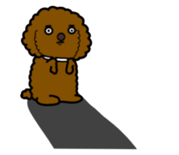 Anna is a mother of toy poodles sticker #14890394