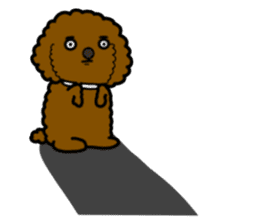 Anna is a mother of toy poodles sticker #14890394