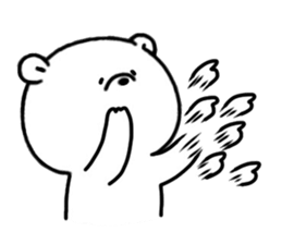 Mr. bear of a bear 2 sticker #14890551