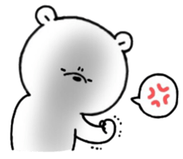 Mr. bear of a bear 2 sticker #14890565