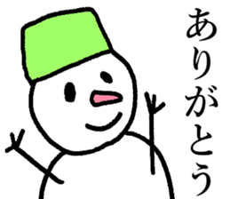 snowman!!! sticker #14891259