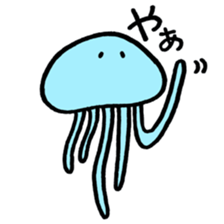 Surreal Sea Creatures sticker #14891882