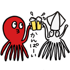 Surreal Sea Creatures sticker #14891908