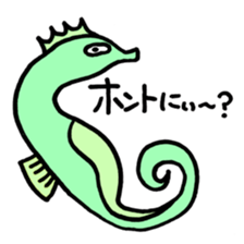 Surreal Sea Creatures sticker #14891912