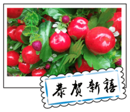 Chinese New Year greeting card3 sticker #14893153