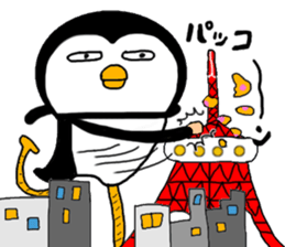 I Penguin 9 big sticker #14893346