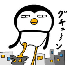 I Penguin 9 big sticker #14893348