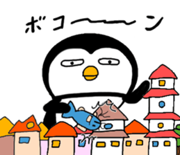 I Penguin 9 big sticker #14893353
