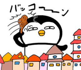 I Penguin 9 big sticker #14893366