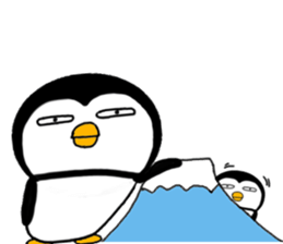 I Penguin 9 big sticker #14893372