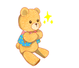 a little bear of Sticker sticker #14893668