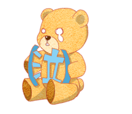 a little bear of Sticker sticker #14893677