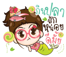 Cupcakes cute girl.. sticker #14893690