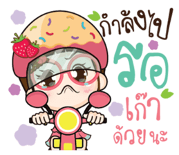 Cupcakes cute girl.. sticker #14893696