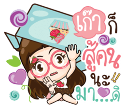 Cupcakes cute girl.. sticker #14893708