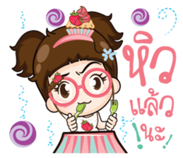 Cupcakes cute girl.. sticker #14893719