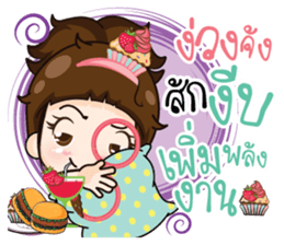 Cupcakes cute girl.. sticker #14893720
