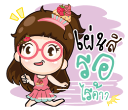 Cupcakes cute girl.. sticker #14893724