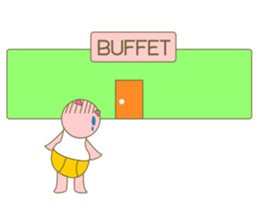 cute pig exercise sticker #14893947