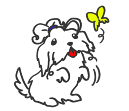 beware of dog bites 2 sticker #14894807