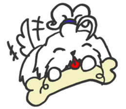 beware of dog bites 2 sticker #14894812