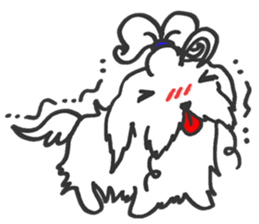 beware of dog bites 2 sticker #14894816