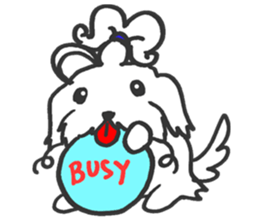 beware of dog bites 2 sticker #14894817