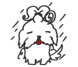 beware of dog bites 2 sticker #14894834