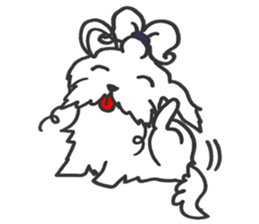 beware of dog bites 2 sticker #14894838