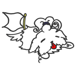 beware of dog bites 2 sticker #14894839