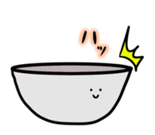 Mr. Bowl's daily life sticker #14895722