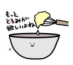 Mr. Bowl's daily life sticker #14895726