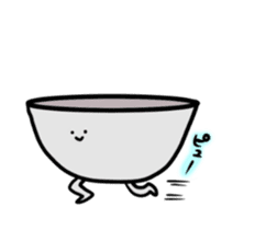 Mr. Bowl's daily life sticker #14895740