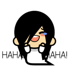Cute Sadako sticker #14896569