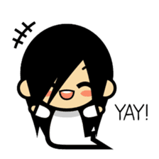 Cute Sadako sticker #14896571