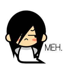 Cute Sadako sticker #14896574