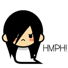 Cute Sadako sticker #14896578
