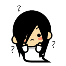 Cute Sadako sticker #14896580