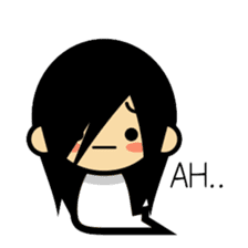 Cute Sadako sticker #14896581