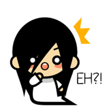 Cute Sadako sticker #14896583