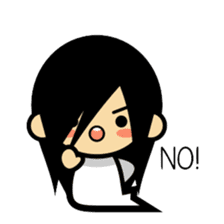 Cute Sadako sticker #14896585