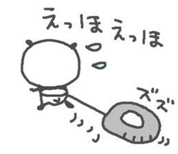 Sports Cute Panda! sticker #14896658