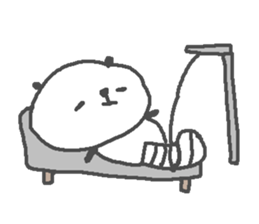 Sports Cute Panda! sticker #14896668