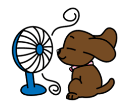 Miss Muddy Puppy Animated Stickers sticker #14896768