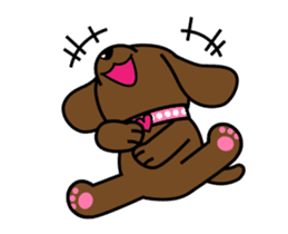 Miss Muddy Puppy Animated Stickers sticker #14896777