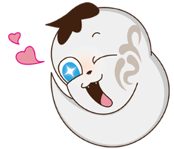 Debut of the turtle & the lazy snake. sticker #14897266