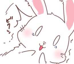 Fox and Rabbits sticker #14898075