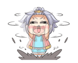 Lily and Marigold Full Animated Angelia sticker #14900093
