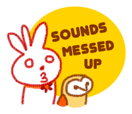 The 3-ear-flowered Bun 2 sticker #14900453