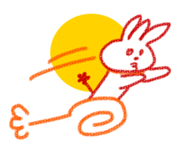 The 3-ear-flowered Bun 2 sticker #14900461